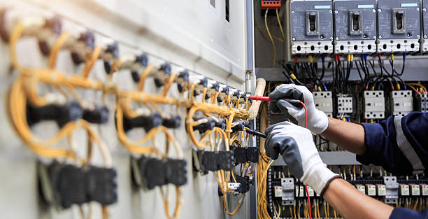 Professional Electrician technician working in Rosanky, TX